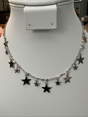 Paparazzi Silver Star Charm Necklace